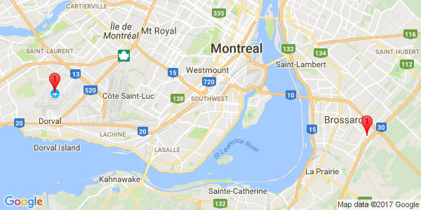 Pierre-Elliot Trudeau International Airport to ALT Quartier DIX/30 HOTEL, Brossard Pierre-Elliot Trudeau International Airport to ALT Quartier DIX/30 HOTEL, Brossard