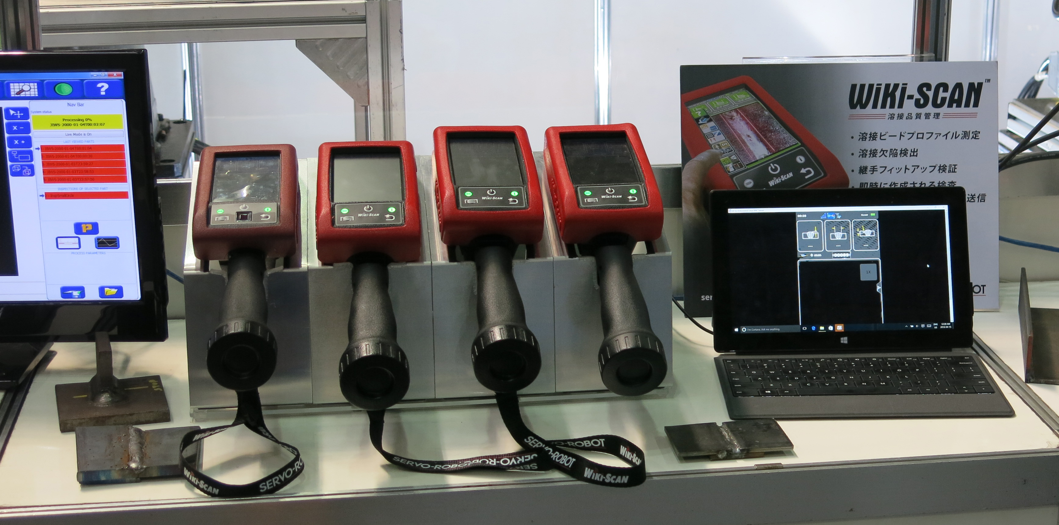 WiKi-SCAN™ at the International Welding Show 2016 WiKi-SCAN™ at the International Welding Show 2016