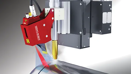 AUTO-TRAC/PLC seam tracking system by SRVO-ROBOT AUTO-TRAC/PLC seam tracking system by SRVO-ROBOT