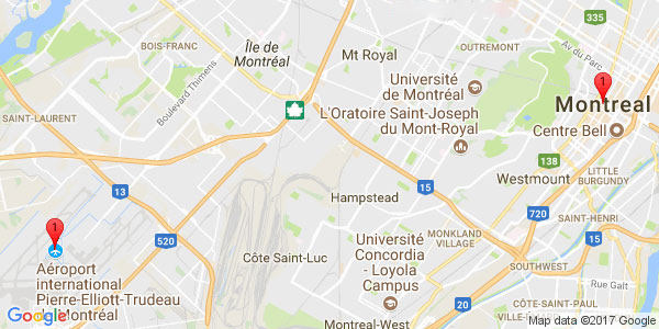 Pierre-Elliot Trudeau International Airport to HOTEL WELCOMINNS, Boucherville Pierre-Elliot Trudeau International Airport to HOTEL WELCOMINNS, Boucherville